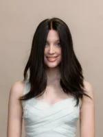 Onyx 18" | Black Human Hair Wig - Image 2