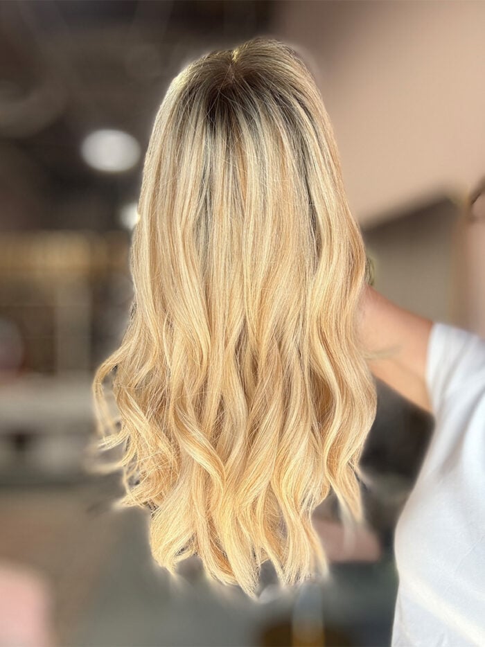 Nyx 18" | Blonde Human Hair Wig - Image 2