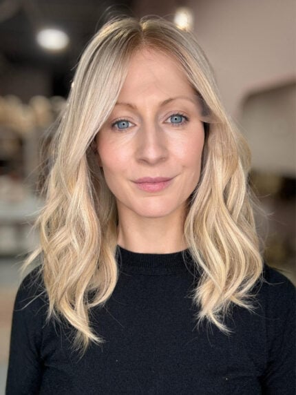 Blonde Human Hair Wig