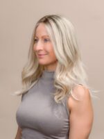 Dia 18" | Blonde Human Hair Wig - Image 3