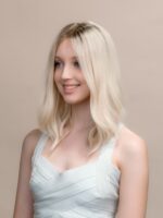 Dia 16" | Blonde Human Hair Wig - Image 3