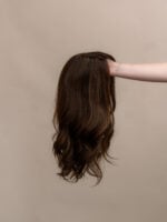 Mocha 18" | Brunette Human Hair Wig - Image 6