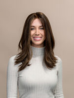 Milan 18" | Brunette Human Hair Wig - Image 2