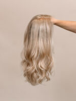 Lulu | Blonde Human Hair Grand Topper - Image 5