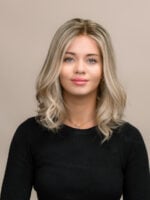 Candy 16" | Blonde Human Hair Wig - Image 2