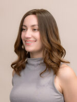 Mika 16" | Brunette Human Hair Wig - Image 4