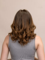 Mika 16" | Brunette Human Hair Wig - Image 5