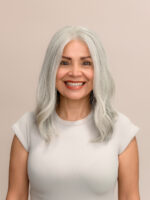 Lynx 16" | Grey Human Hair Wig - Image 2