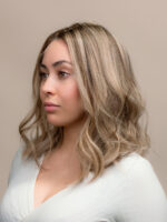 Chanel 14" |  Blonde Human Hair Wig - Image 2