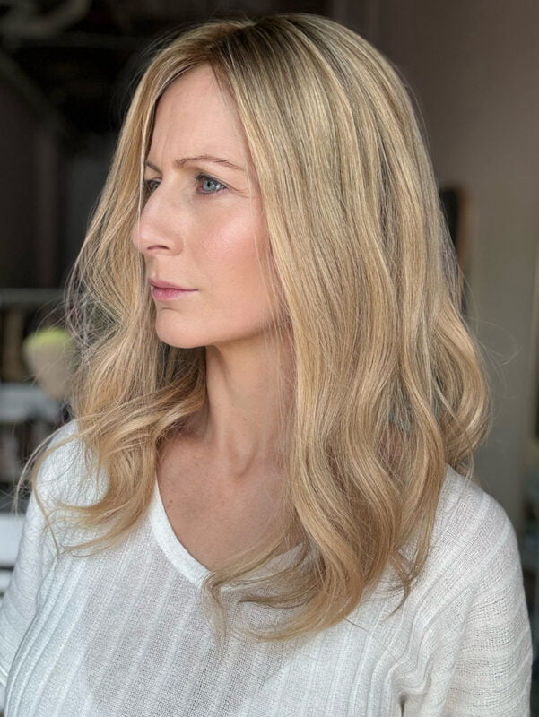 Silk Topper Blonde 18 inches