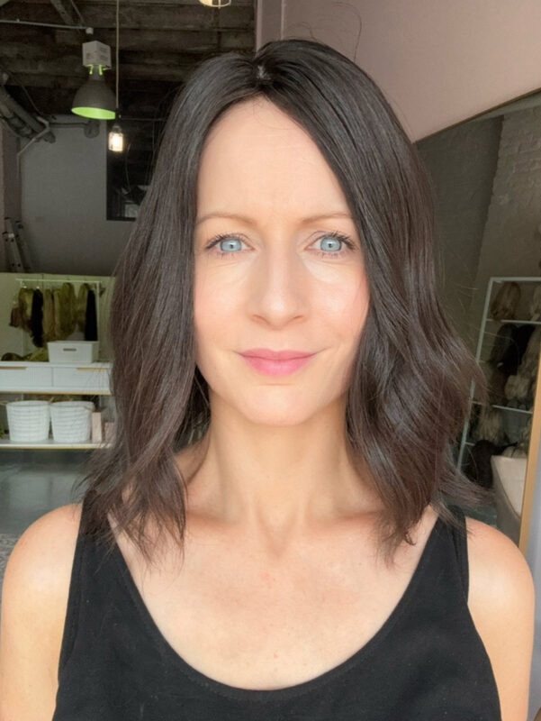 human hair topper