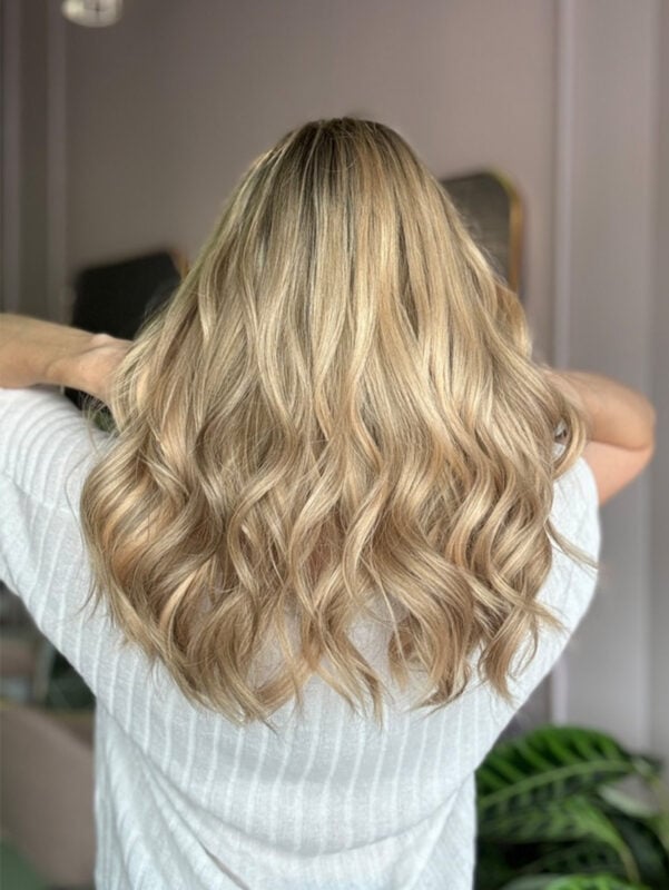 blonde human hair wig