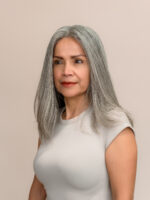 Misty 18" |  Grey Human Hair Wig - Image 3