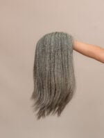 Misty 18" |  Grey Human Hair Wig - Image 5