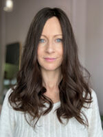 virgin hair brunette silk topper