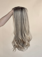 Astra 20" | Blonde Human Hair Wig - Image 9