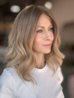 Brigette 14" | Blonde Human Hair Wig - Image 3