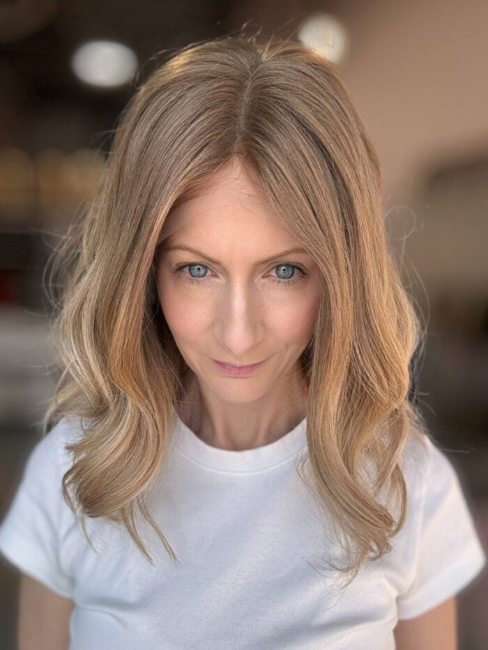Brigette 14" | Blonde Human Hair Wig - Image 4