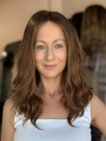 Cinnamon 18″ | Brunette Wavy Human Hair Wig - Image 2