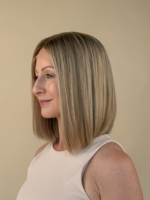 Portia 12" | Blonde Human Hair Wig - Image 3