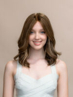 Coco 16" | Brunette Human Hair Wig - Image 2