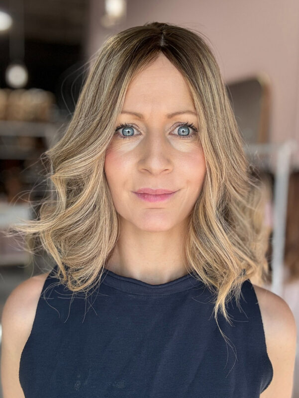 Chanel 12" | Human Hair Silk Topper