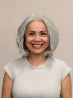 Lynx 11" | Short Grey Human Hair Wig - Image 2