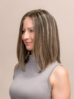 Madison Bob 12" | Brunette Human Hair Wig - Image 3