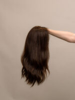 Aria | Brunette Human Hair Grand Topper - Image 5