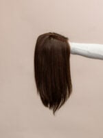 Aria 16" | Brunette Human Hair Wig - Image 5