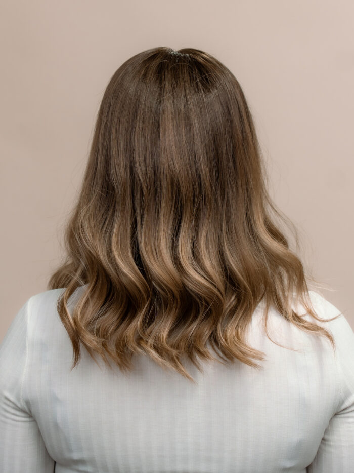 Sydney 16" | Brunette Human Hair Wig - Image 3