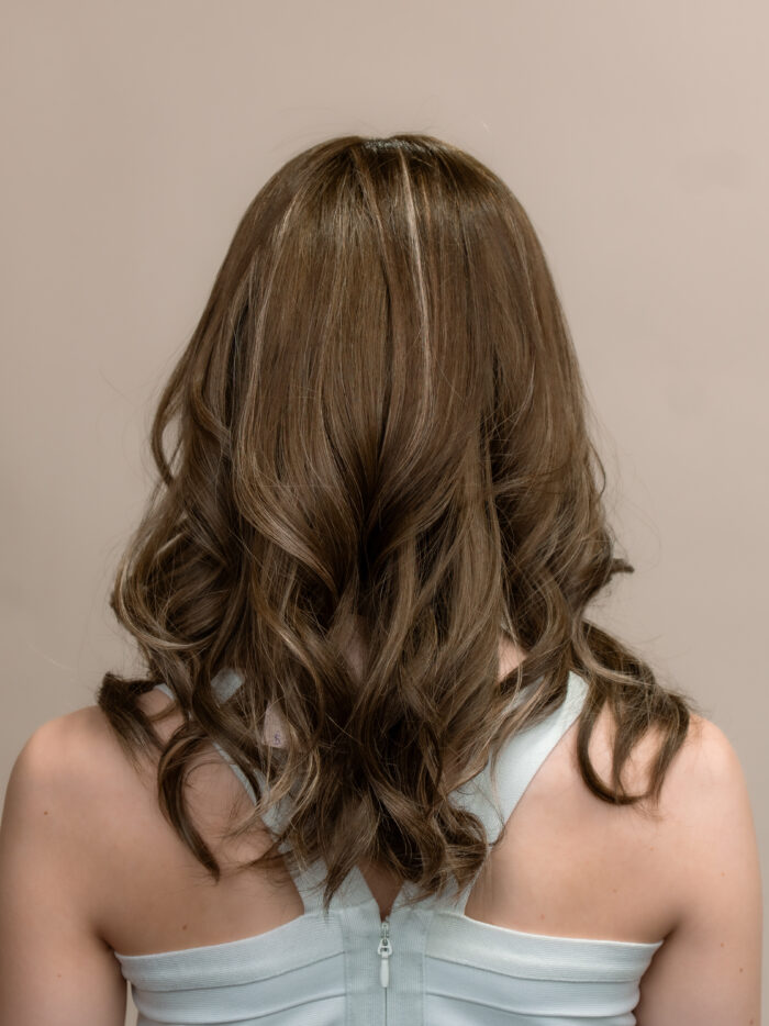 Coco 18" | Brunette Human Hair Wig - Image 3