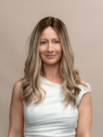 Chanel 18" | Blonde Human Hair Silk Topper - Image 2