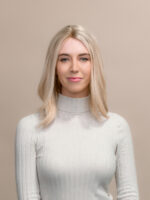 Lulu 16" | Blonde Human Hair Lace Topper - Image 2