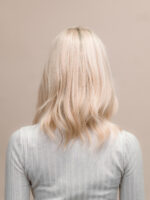 Lulu 16" | Blonde Human Hair Lace Topper - Image 4