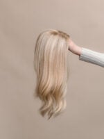Lulu 16" | Blonde Human Hair Lace Topper - Image 5