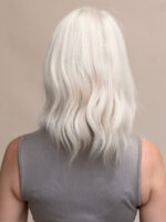 Blanche 12" | White Human Hair Lace Topper - Image 4