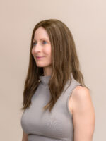 Coco 18" |  Brunette Human Hair Lace Topper - Image 4