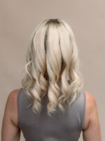 Dia 16" | Blonde Human Hair Lace Topper - Image 4