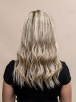 Candy 18" | Blonde Human Hair Silk Topper - Image 4