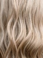 Candy 18" | Blonde Human Hair Silk Topper - Image 6
