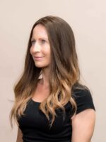 Zelda 18" | Brunette Human Hair Silk Topper - Image 3