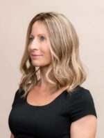 Chanel 14" | Brunette Human Hair Lace Topper - Image 3