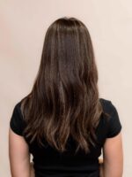 Milan 18" | Brunette Human Hair Lace Topper - Image 4