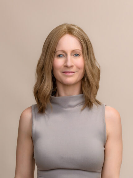 Pandora 14″ | Blonde Human Hair Lace Topper