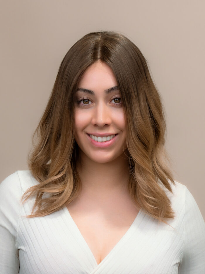 Zelda 16" | Brunette Human Hair Wig - Image 1