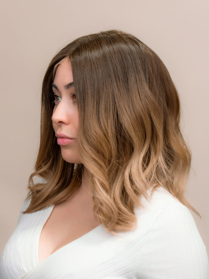 Zelda 16" | Brunette Human Hair Wig - Image 2