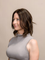 Milan 12" | Brunette Human Hair Lace Topper - Image 3