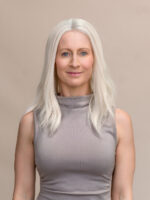 Blanche 16" | White Human Hair Lace Topper - Image 2