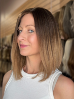 Zelda 12" | Brunette Human Hair Wig - Image 3